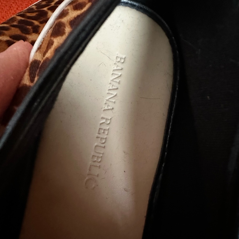 Banana Republic Leopard Print Slip-On Sneakers - Picture 6 of 8